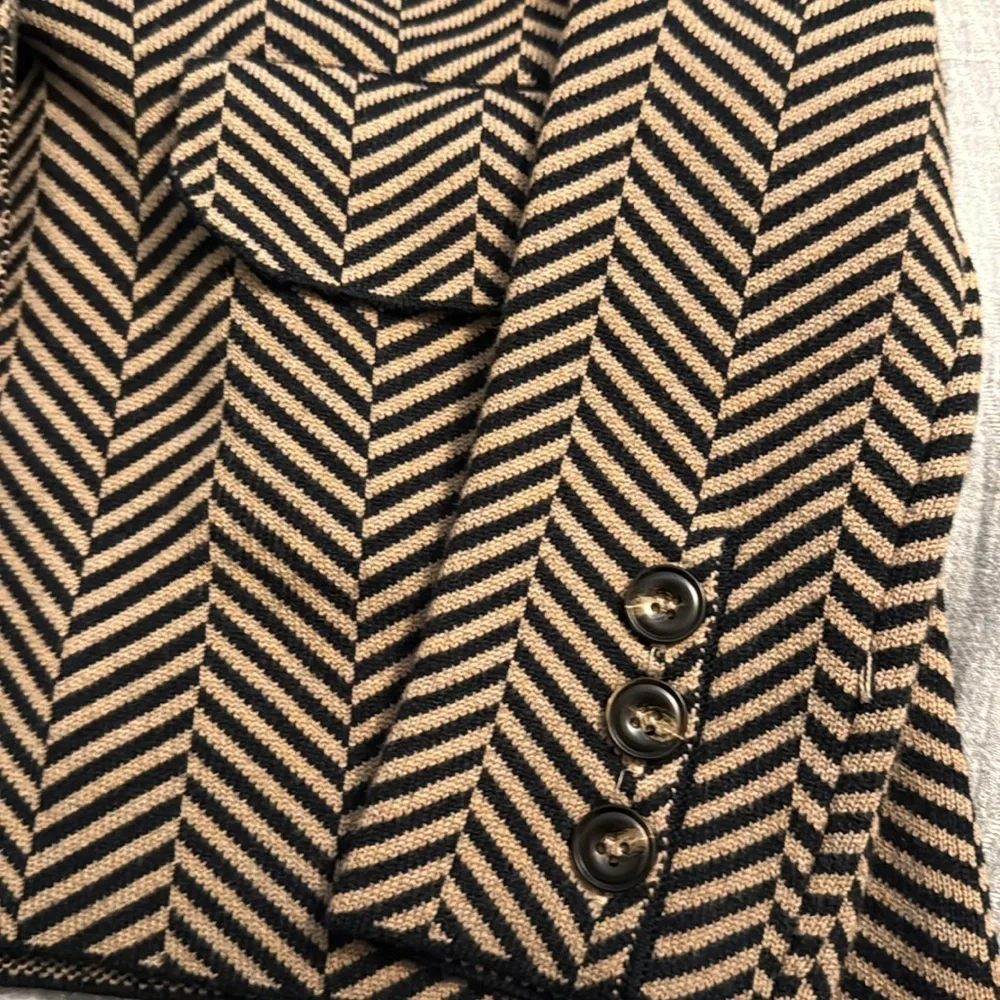 Evereve Cornelia Herringbone Blazer Size XS NWT it’s sold out at store - Picture 8 of 9